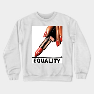 GIRL POWER LIPSTICK Crewneck Sweatshirt